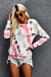 Drop Shoulder Tie Dye  Tee Ins Street